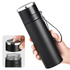 Een aanraking oop vlekvrye staal termiese waterbottel fabriek 