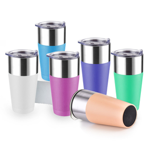 Vlekvrye staal dubbelmuur tuimelaar Wintergeskenk 20oz