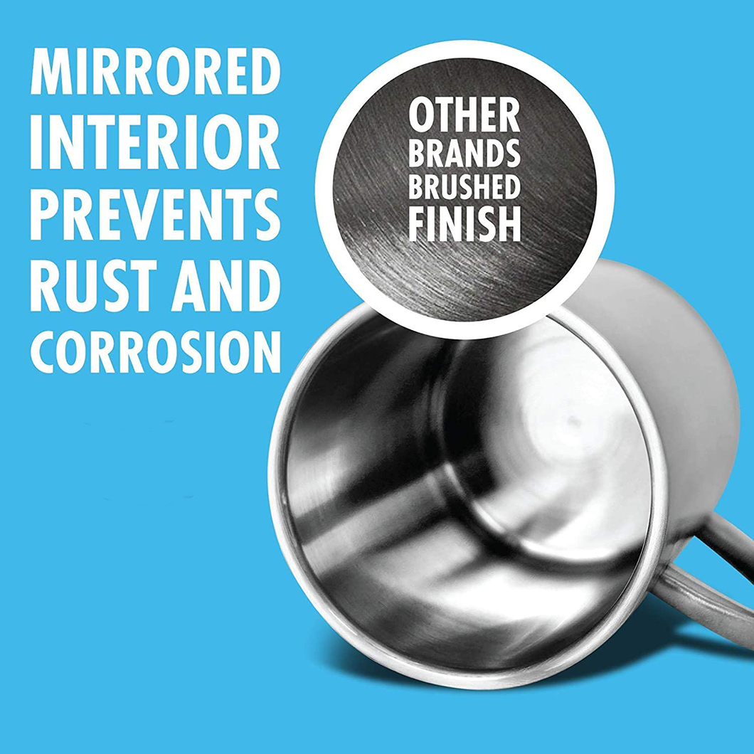 Grootsell goedkoop vlekvrye staal koffiebeker bekers vir promosie 