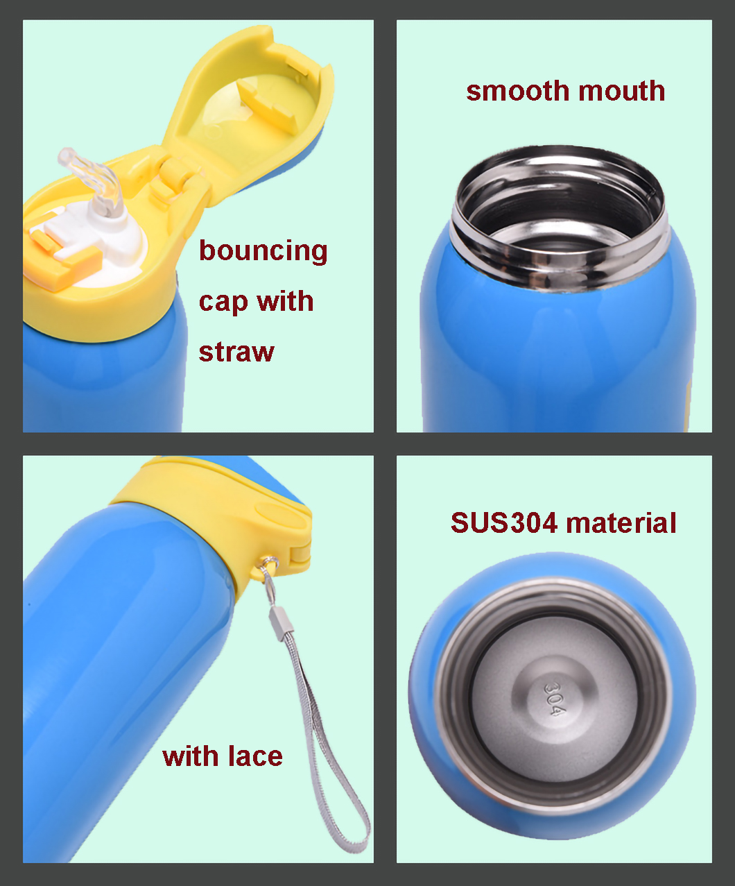 Ge&iuml;soleerde sportwaterbottel