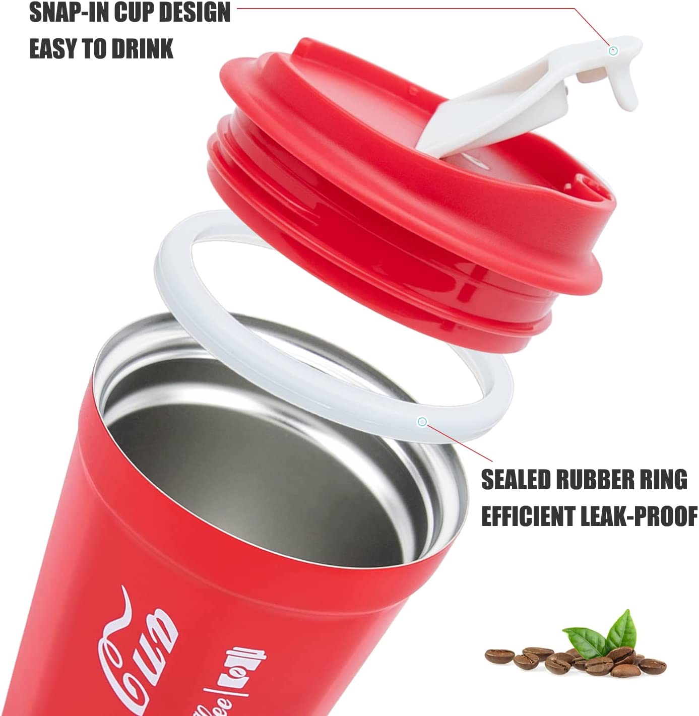 Gimnasium hou warm vlekvrye staal aangepaste ge&iuml;soleerde bekerverspreider