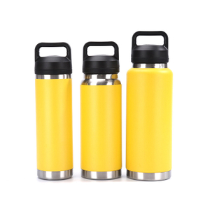 Grootmaat poeierbedekte groot volume geïsoleerde kampeerwaterbottel