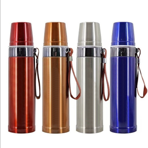 Vlekvrye staal liggaam Thermal Water Coffee Travel Vacuum Flasks