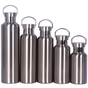 Herbruikbare vlekvrye staal geïsoleerde breë mondwaterbottel 