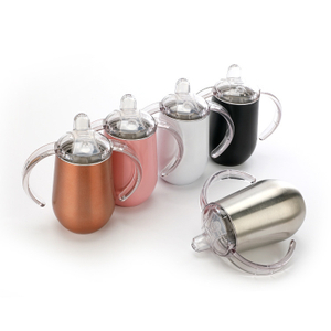 Herbruikbare termiese geïsoleerde BPA -gratis staalmelkbeker vir kinders