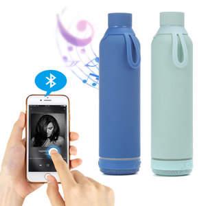 Kreatiewe promosie-waterbottel met Bluetooth-luidspreker