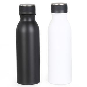 Vlekvrye staal waterbottels 500 ml geïsoleerde termiese fles
