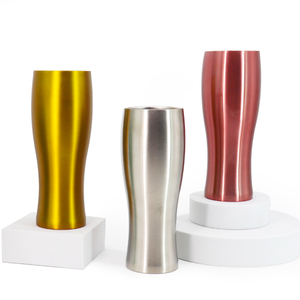 Vlekvrye staal pint dubbel geïsoleerde biertuimelaar 