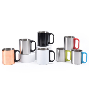 Pasgemaakte wonderlike vlekvrye staal bierbeker met handvatsel