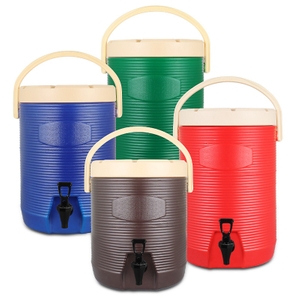 Gepasmaakte logo-geïsoleerde ysemmerpartytjieverkoeler met tuit 