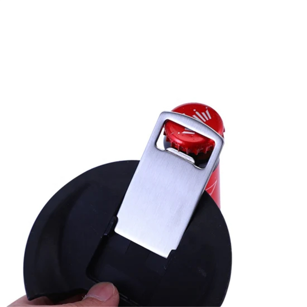 Wholesell hou koud herbruikbare metaalbierbekers met opener