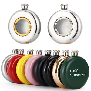 Grootmaat vlekvrye staal heupfles vir whisky rum groomsman