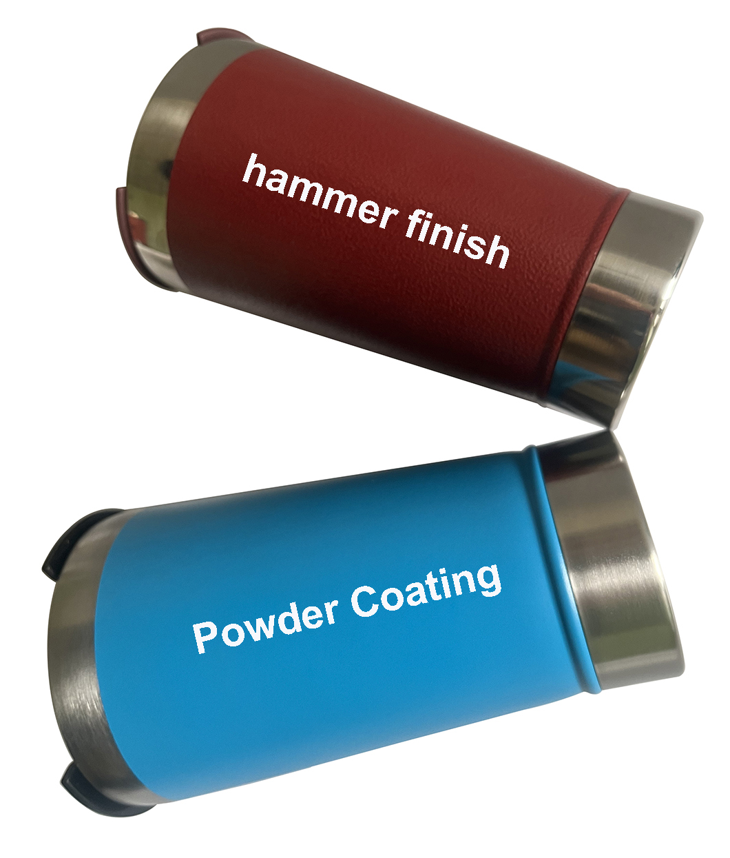 Wholesell hou koud herbruikbare metaalbierbekers met opener