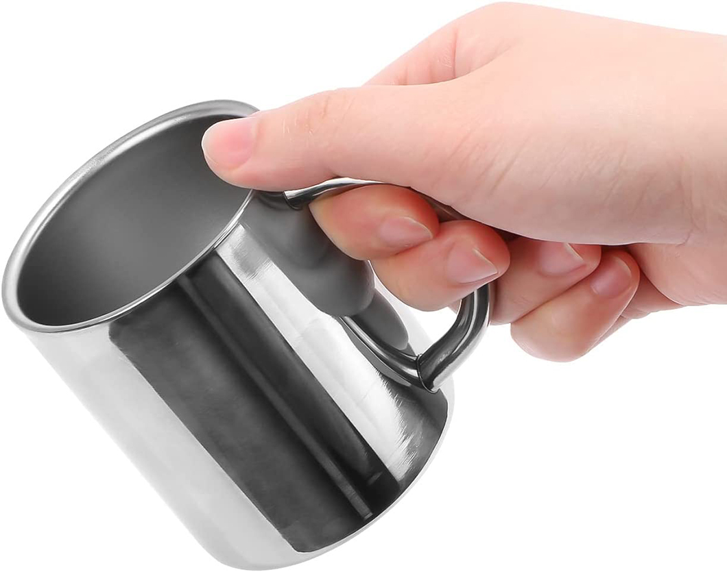 Grootsell goedkoop vlekvrye staal koffiebeker bekers vir promosie 