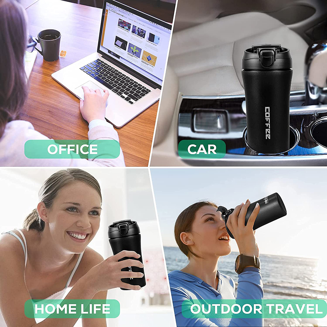 Fabrieks groothandel vlekvrye staal water bottel koffie bekers 