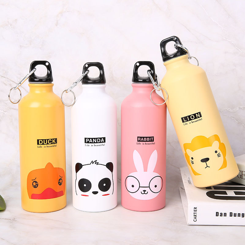 Kinders waterbottel moet-hês vir skool en speel