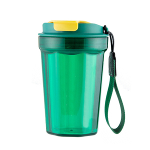 Dubbele ommuurde iriserende reistumbler vir yskoffie