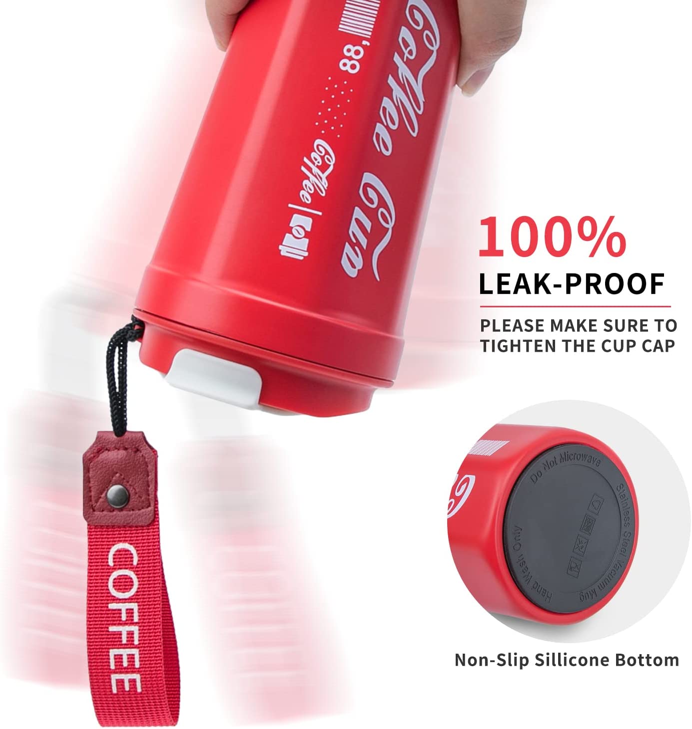 Gimnasium hou warm vlekvrye staal aangepaste ge&iuml;soleerde bekerverspreider