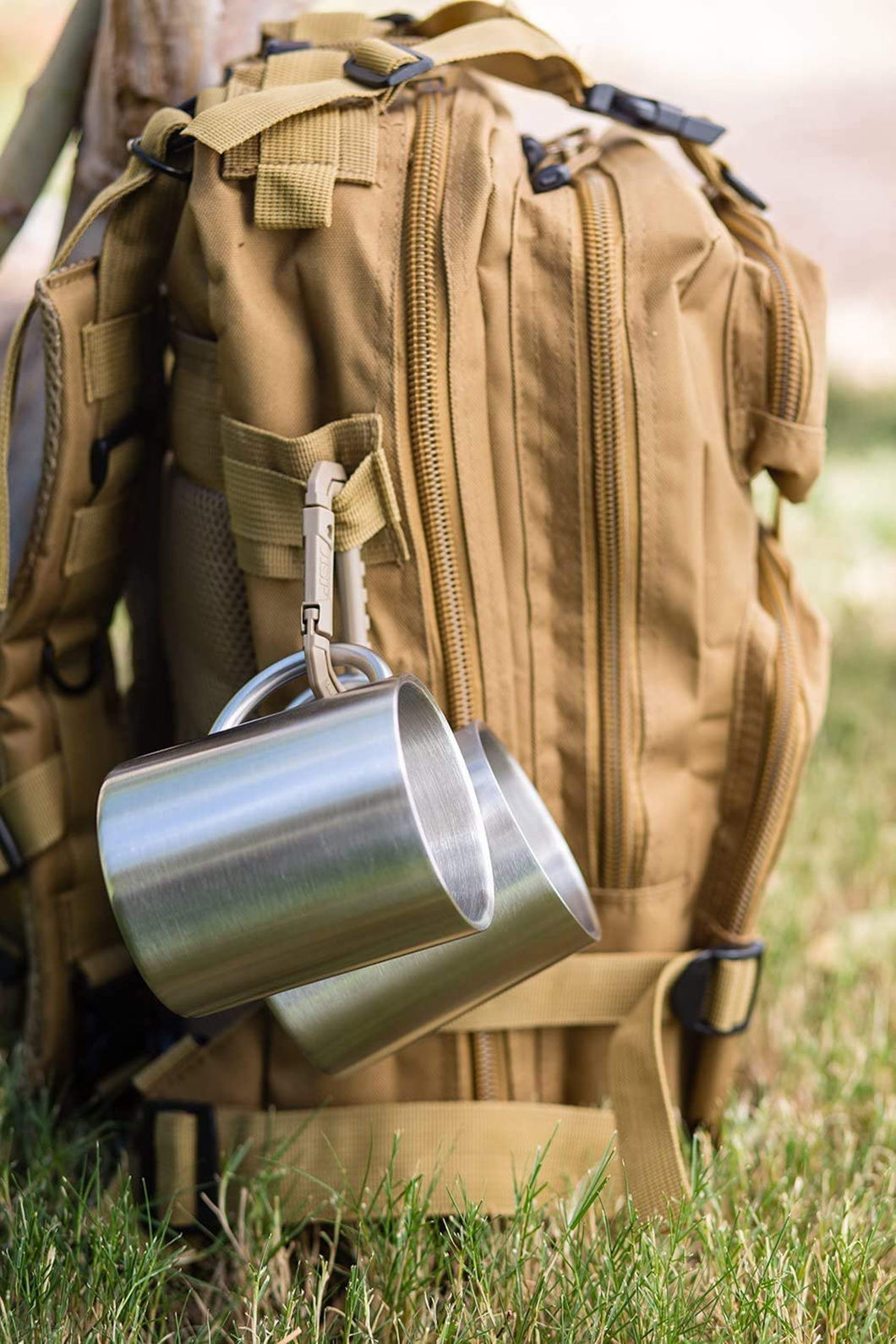 Grootsell goedkoop vlekvrye staal koffiebeker bekers vir promosie 